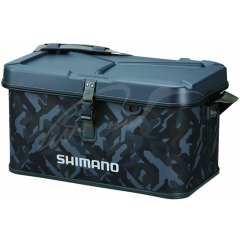 Сумка Shimano Hard EVA Tackle Boat Bag 32L 30x52x32см ц:wave camou