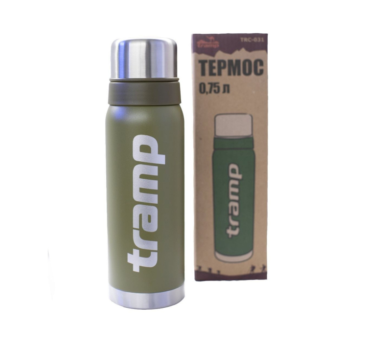 Термос 0,75л Tramp TRC-031-olive - 4 Термос 0,75л Tramp TRC-031-olive - 4