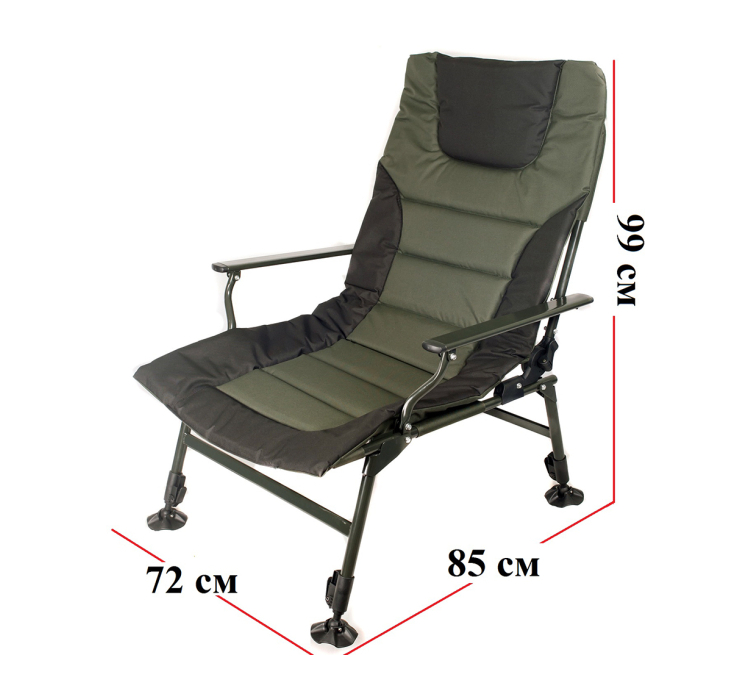 Коропове крісло Ranger Wide Carp SL-105 Зелено-чорне (RA 2226) - 15 Коропове крісло Ranger Wide Carp SL-105 Зелено-чорне (RA 2226) - 15