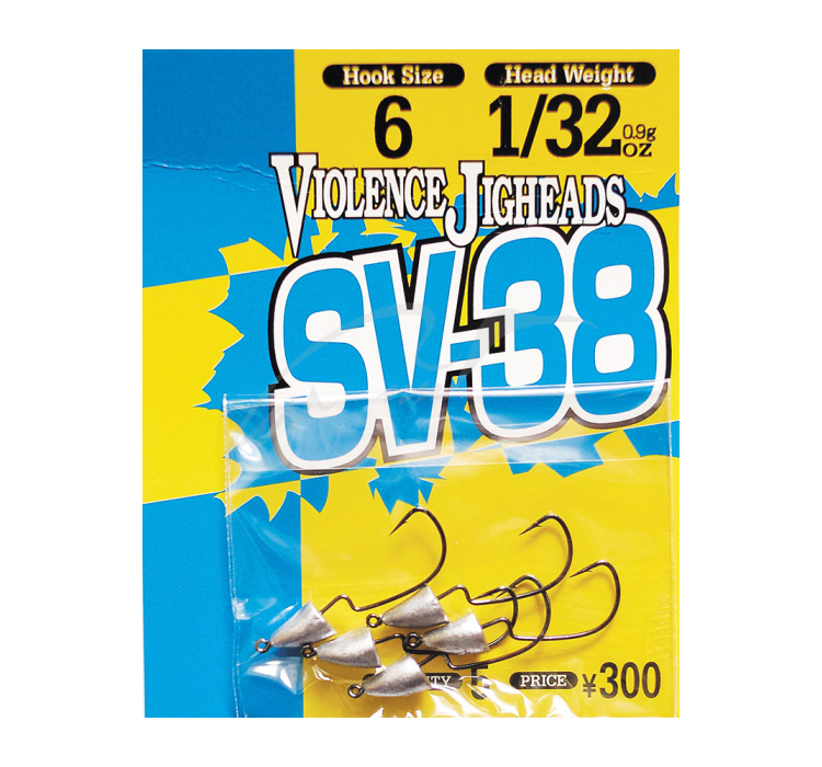 Джиг-голівка Decoy Violence Jighead SV-38 #4 1.8g (5 шт/уп) - 1
