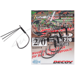 Гачок Decoy Worm220 Cover Finesse HD #2 (5 шт/уп)