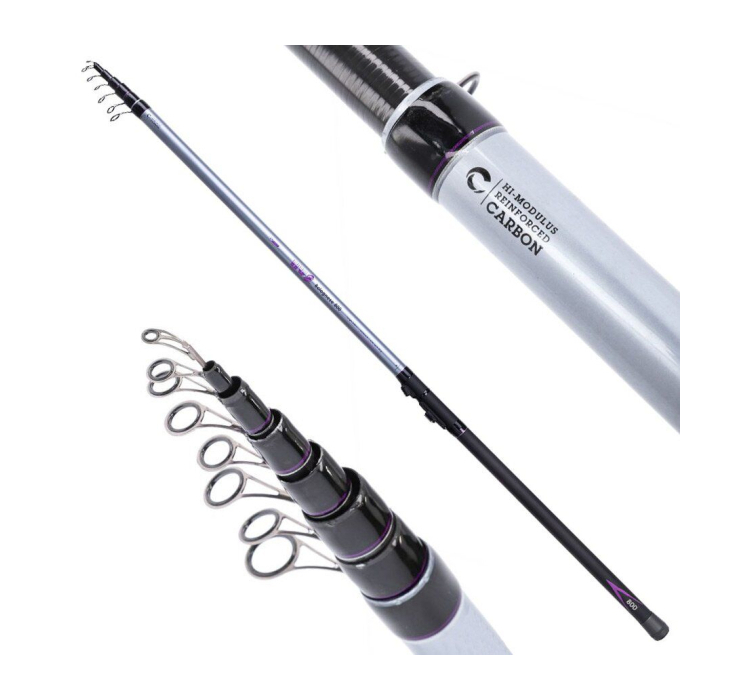 Удочка с кольцами Mikado Ultraviolet II Bolognese 7м до25гр - 1 Удочка с кольцами Mikado Ultraviolet II Bolognese 7м до25гр - 1