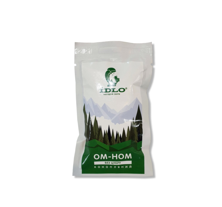 Енергетичний батончик OMNOM "Конопляний" - 1 Енергетичний батончик OMNOM "Конопляний" - 1