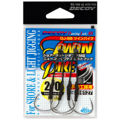 Гачок Decoy DJ-88 Twin Pike #1 (3 шт/уп)