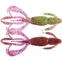 Силиконовая приманка Keitech Crazy Flapper 4.4" (6 шт/уп) ц:ea#18 mystic lime chart