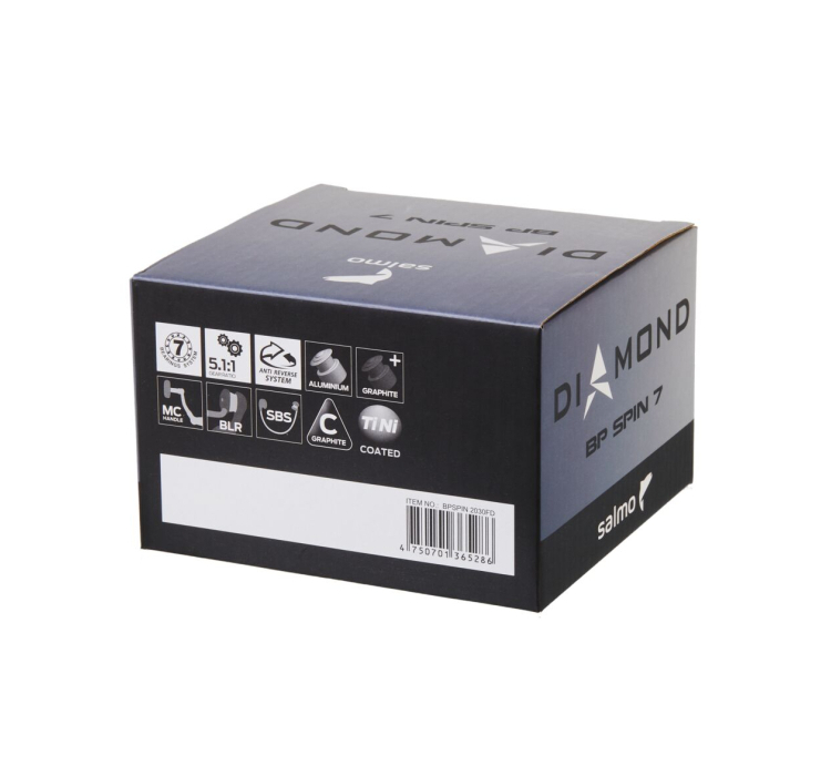 Катушка Salmo Diamond BP Spin 7 4000FD - 10 Катушка Salmo Diamond BP Spin 7 4000FD - 10