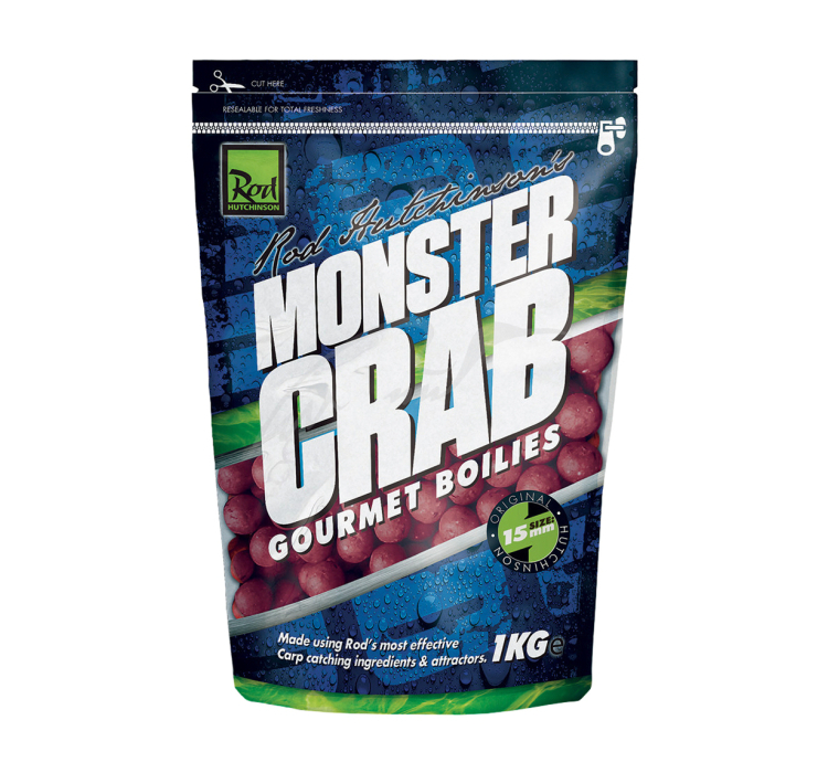 Бойлы Rod Hutchinson Monster Crab with Shellfish Sense Appeal 15mm 1kg - 1 Бойлы Rod Hutchinson Monster Crab with Shellfish Sense Appeal 15mm 1kg - 1