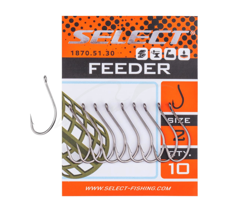 Гачок Select Feeder #4 (10 шт/уп) - 1 Гачок Select Feeder #4 (10 шт/уп) - 1