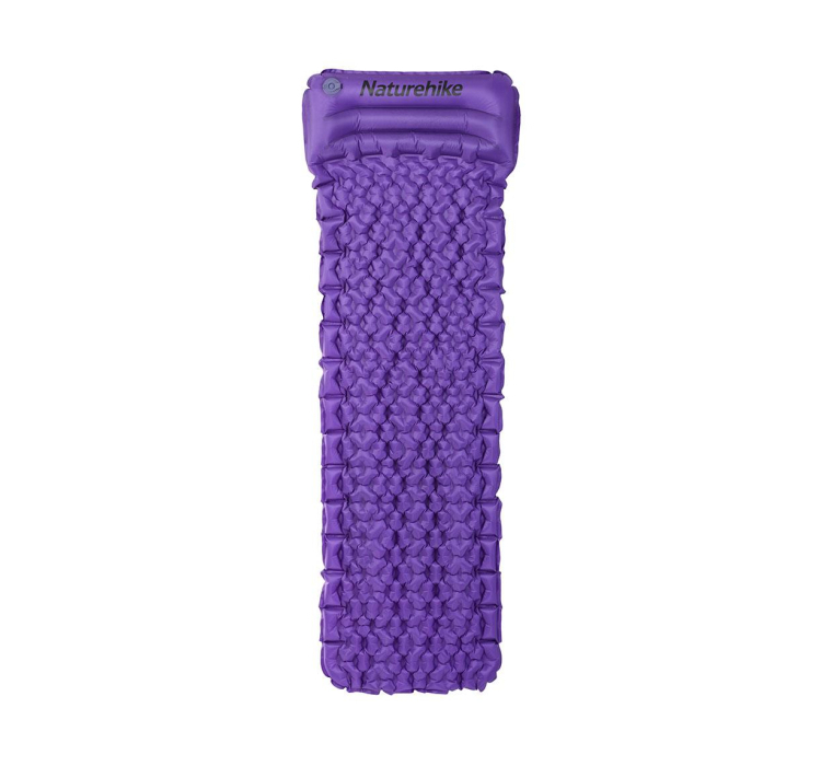 Одинарний надувний матрац з подушкою Nature Hike ULTRALIGH TPU 185x54x3см. Вага 460гр, пурпурний - 1 Одинарний надувний матрац з подушкою Nature Hike ULTRALIGH TPU 185x54x3см. Вага 460гр, пурпурний - 1