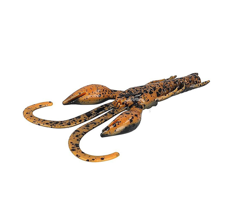 Силиконовая приманка Mikado Angry Cray Fish (съедобный) 9см 2шт (цвет-EB) - 1 Силиконовая приманка Mikado Angry Cray Fish (съедобный) 9см 2шт (цвет-EB) - 1