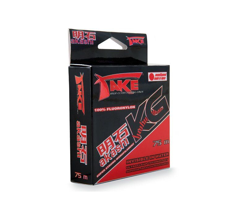 Флюорокарбон Lineaeffe Take AKASHI (100%Fluoronylon) 75м. 0.18мм FishTest-7.00кг Made in Japan - 1 Флюорокарбон Lineaeffe Take AKASHI (100%Fluoronylon) 75м. 0.18мм FishTest-7.00кг Made in Japan - 1