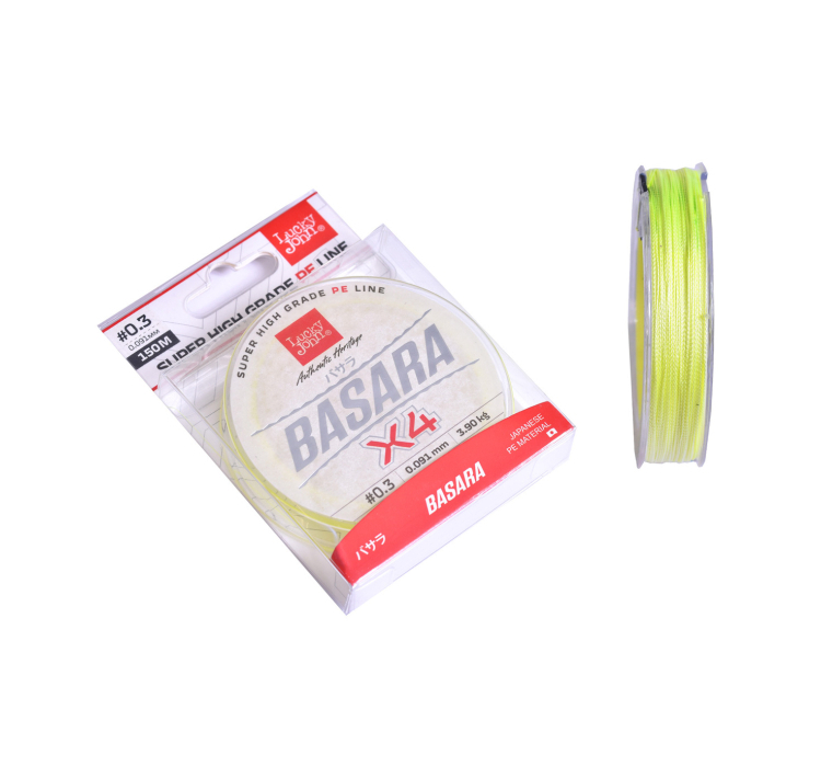 Шнур Lucky John Basara 150м 0,091мм Light Green - 1 Шнур Lucky John Basara 150м 0,091мм Light Green - 1