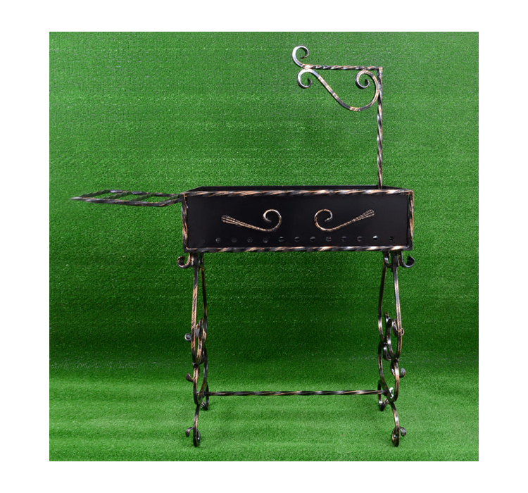 Мангал для шашликів (10-місний), кований - 3 Мангал для шашликів (10-місний), кований - 3