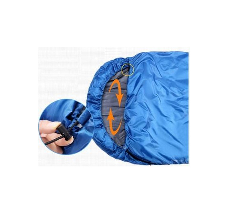 Спальний мiшок KingCamp Freespace 250 (KS3168) Left Blue - 5 Спальний мiшок KingCamp Freespace 250 (KS3168) Left Blue - 5