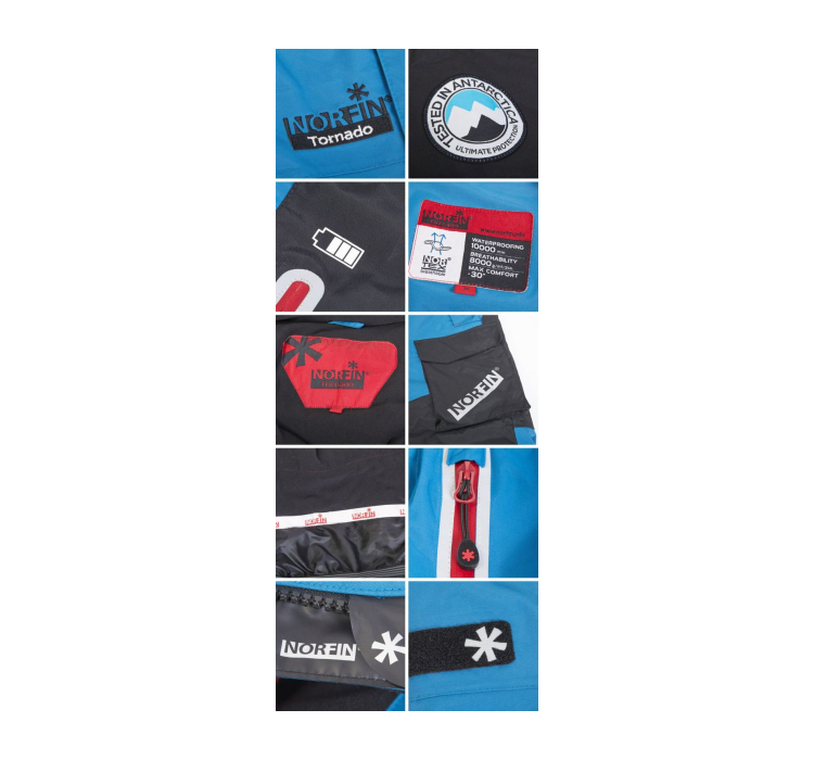 Зимовий костюм Norfin Tornado р.S - 8 Зимовий костюм Norfin Tornado р.S - 8