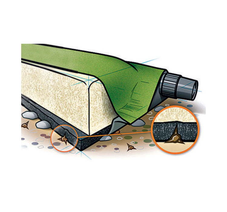 Коврик самонадувающий KingCamp Base Camp Comfort (KM3560) Wine red - 4 Коврик самонадувающий KingCamp Base Camp Comfort (KM3560) Wine red - 4