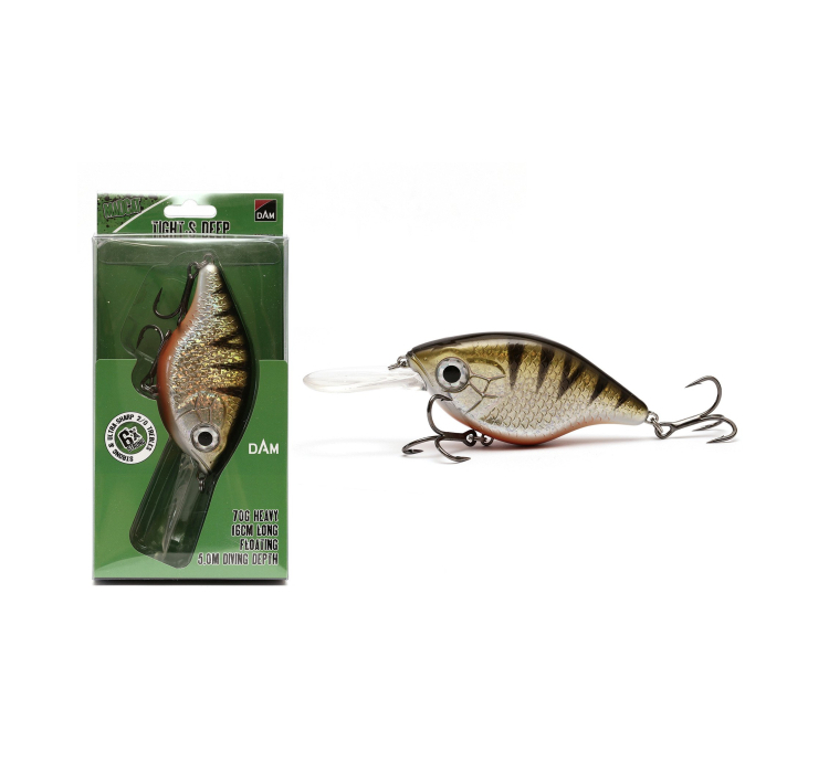 Воблер DAM MADCAT Tight-S Deep Perch (16 см) - 2 Воблер DAM MADCAT Tight-S Deep Perch (16 см) - 2