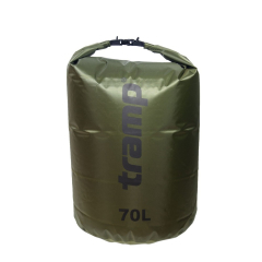 Гермомішок PVC Diamond Rip-Stop 70л Tramp TRA-209-olive