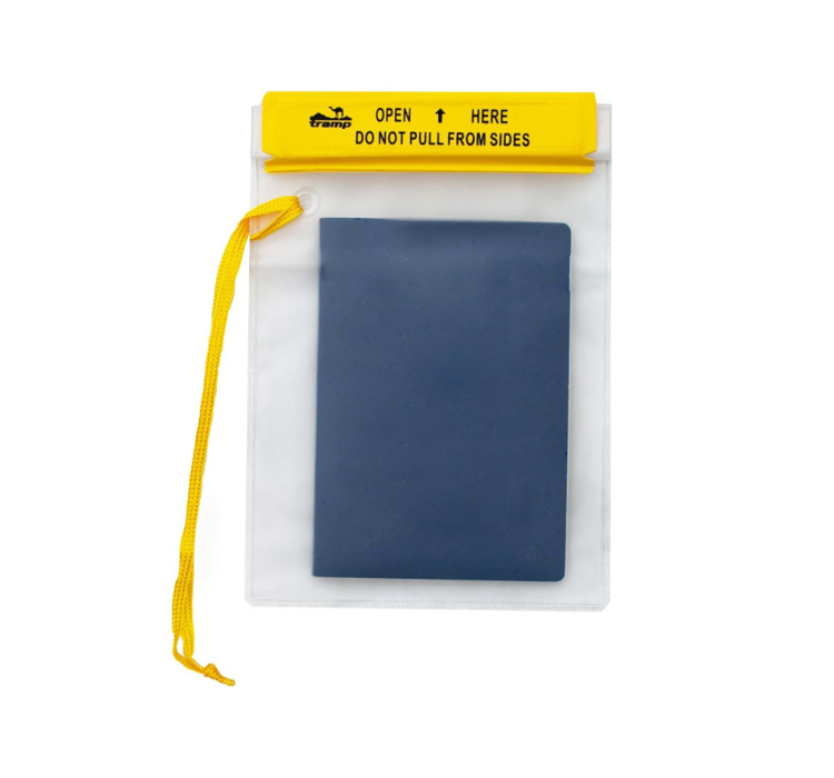 Чехол водонепроницаемый для телефона Tramp TRA-025 (12,7x18,4см), прозрачный - 1 Чехол водонепроницаемый для телефона Tramp TRA-025 (12,7x18,4см), прозрачный - 1