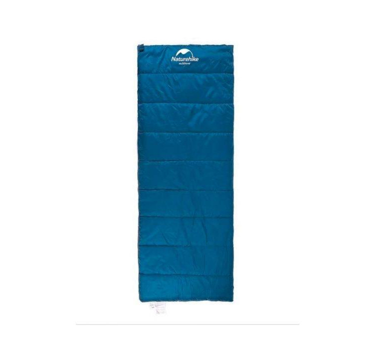 Спальний мішок Nature Nike літній H150 190x75см, вага 0,8кг, 11-15℃ синій - 1 Спальний мішок Nature Nike літній H150 190x75см, вага 0,8кг, 11-15℃ синій - 1