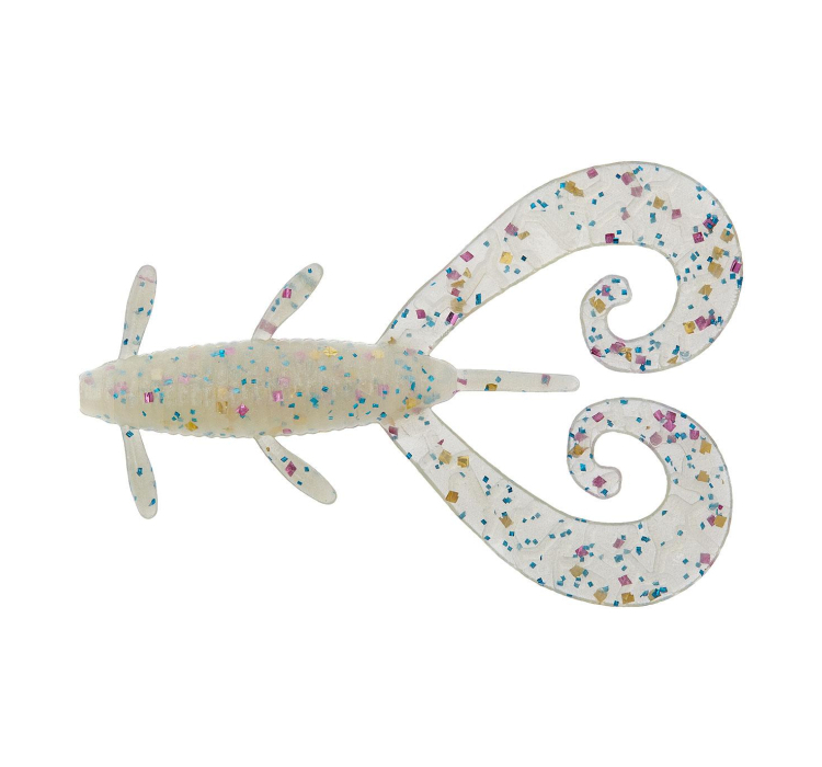 Силиконовая приманка Reins G-Tail Twin 2" 211 UV Pearl Candy (10 шт./пач.) - 1 Силиконовая приманка Reins G-Tail Twin 2" 211 UV Pearl Candy (10 шт./пач.) - 1