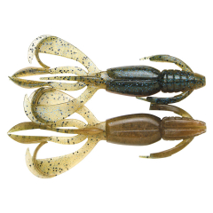 Силиконовая приманка Keitech Crazy Flapper 3.6" (7 шт/уп) ц:403 green weenie blue