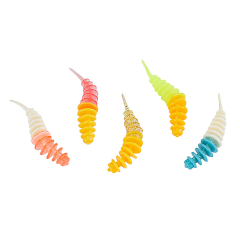 Силиконовая приманка Balzer Trout Collector 7 см 1,5 гр. цвет Mix 3 (їстівний Pellet) (10 шт.)