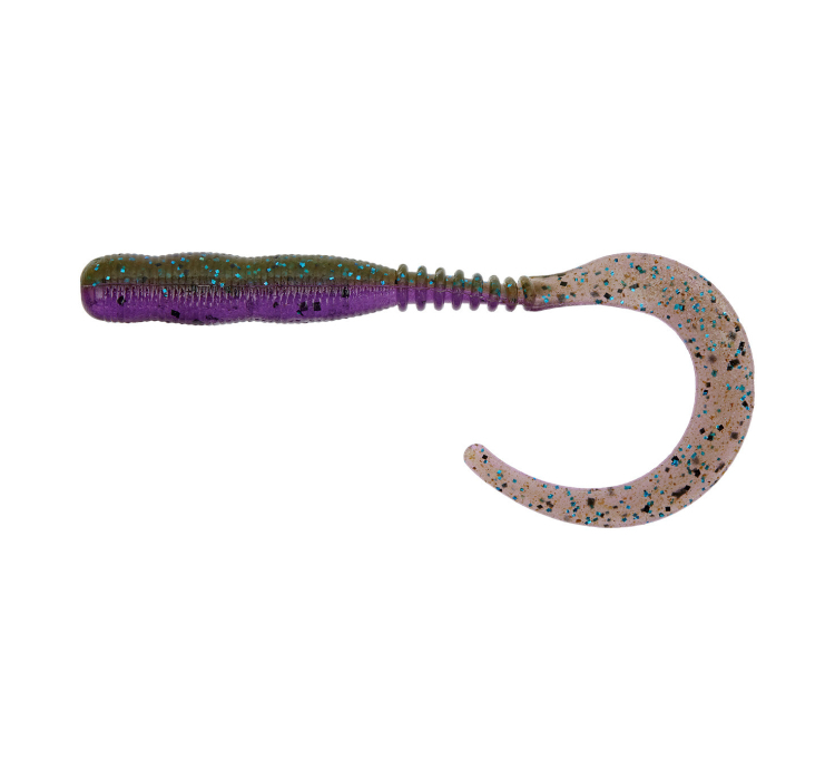 Силиконовая приманка Reins Curly Curly 4" 060 Onga River Moneybait (12 шт./пач.) - 1 Силиконовая приманка Reins Curly Curly 4" 060 Onga River Moneybait (12 шт./пач.) - 1
