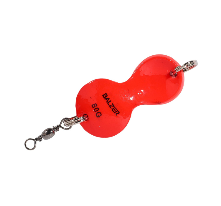 Блешня Balzer Flatfish Spoon Orange 80 г - 1 Блешня Balzer Flatfish Spoon Orange 80 г - 1