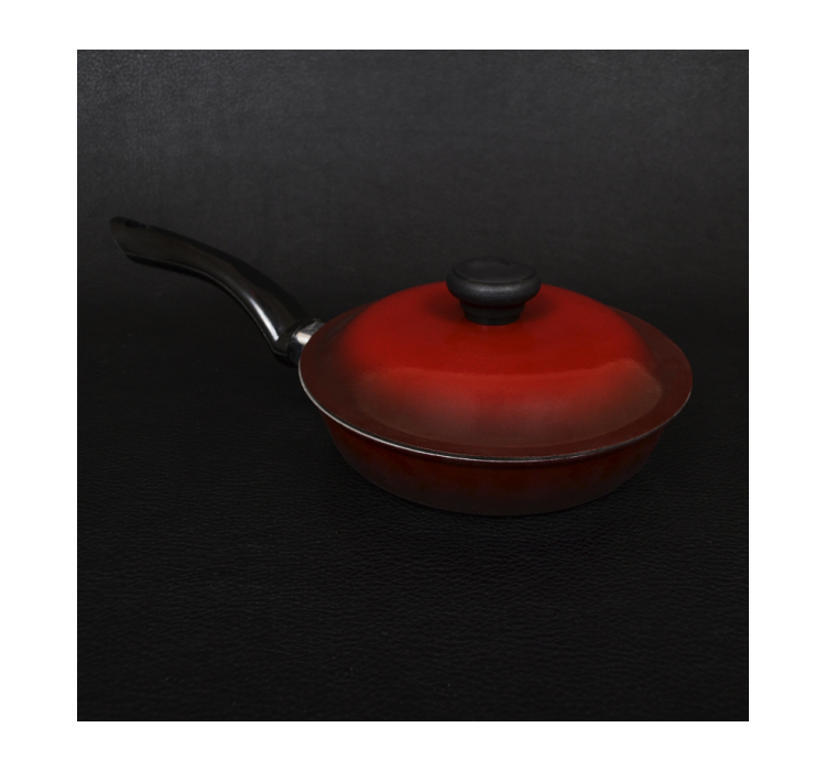 Сковорода алюмінієва рифлена з зовнішнім покриттям (200mm) - 2 Сковорода алюмінієва рифлена з зовнішнім покриттям (200mm) - 2