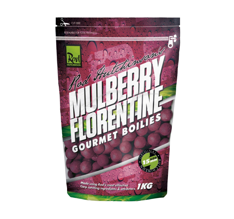 Бойлы Rod Hutchinson Mulberry Florentine with Protaste Plus 15mm 1kg - 1 Бойлы Rod Hutchinson Mulberry Florentine with Protaste Plus 15mm 1kg - 1