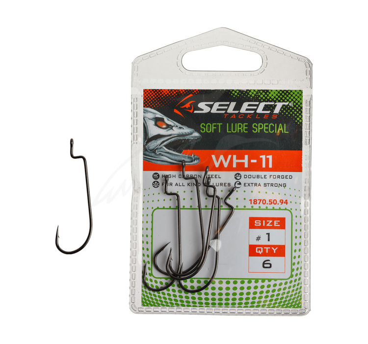 Гачок Select WH-11 #1 (6 шт/уп) - 1 Гачок Select WH-11 #1 (6 шт/уп) - 1