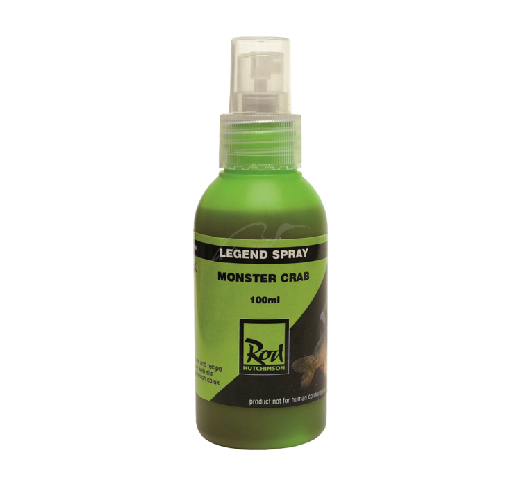 Спрей Rod Hutchinson Legend Dip Spray Monster Crab. 100ml - 1 Спрей Rod Hutchinson Legend Dip Spray Monster Crab. 100ml - 1