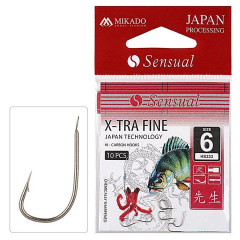 Крючок Mikado Sensual X-Tra Fine №16 (лопатка) 10шт. (bronze)