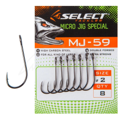 Крючок Select MJ-59 Micro Jig Special #8 (10 шт/уп)
