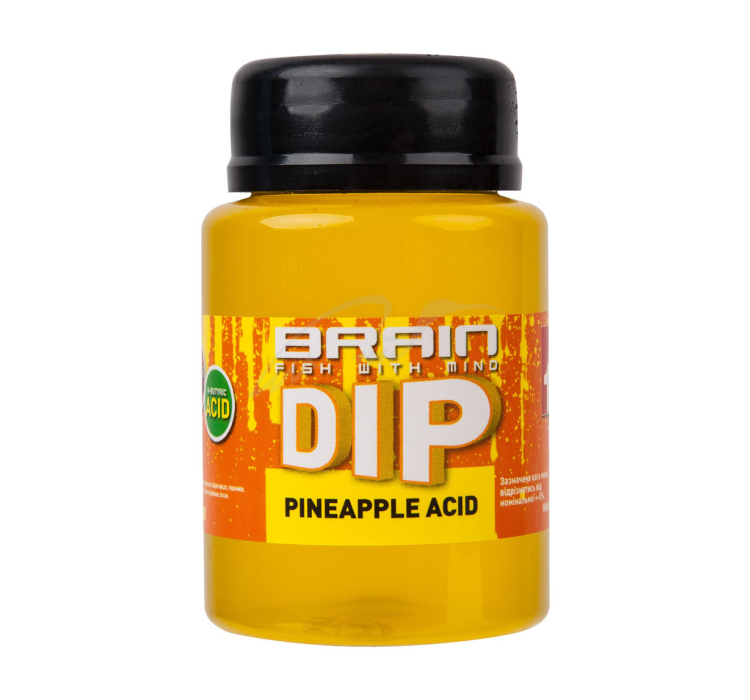 Дип для бойлов Brain F1 Pineapple Acid (ананас) 100ml - 1 Дип для бойлов Brain F1 Pineapple Acid (ананас) 100ml - 1