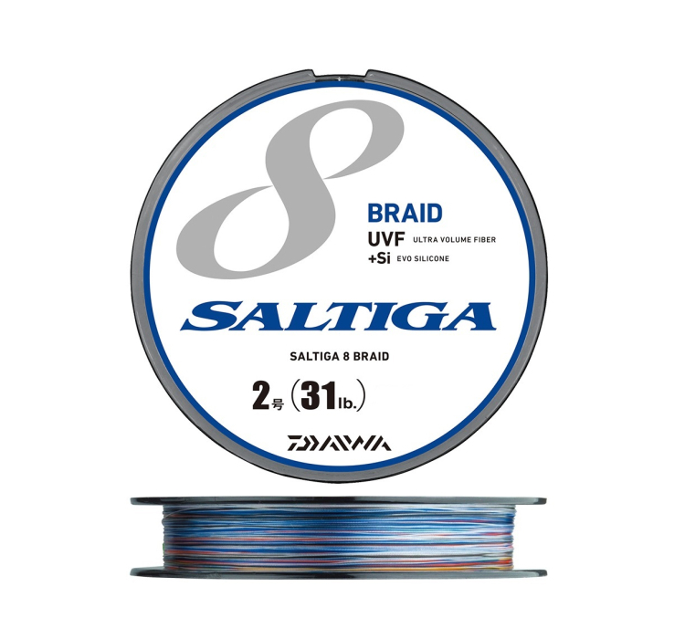 Шнур Daiwa 8 Braid UVF Saltiga X8 66lb 30кг 300м #5 - 1 Шнур Daiwa 8 Braid UVF Saltiga X8 66lb 30кг 300м #5 - 1