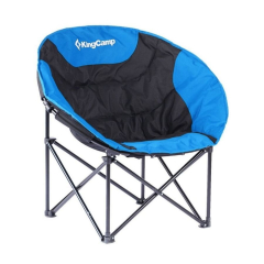 Шезлонг KingCamp Moon Leisure Chair (KC3816) Black/Blue