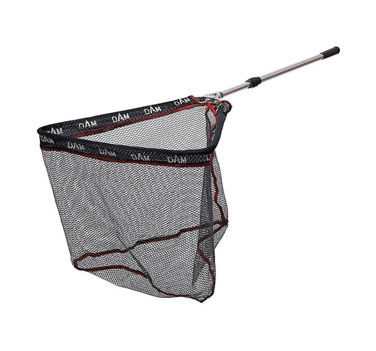 Подсак раскладной DAM с прорезиненной сеткой (длина 2.40м голова 60см х 60см) - 1 Подсак раскладной DAM с прорезиненной сеткой (длина 2.40м голова 60см х 60см) - 1