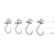 Крючок Decoy Worm123 DS Hook Masubari #3 (5 шт/уп) - 2