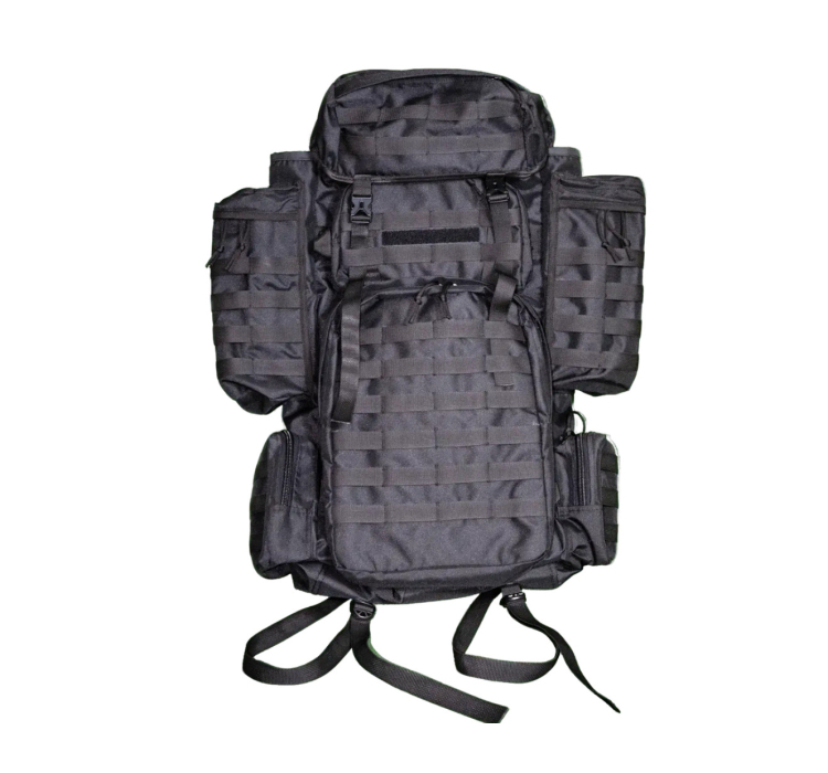 Рюкзак тактичний 70 літрів Kirasa кордура чорний (Арт KI952) Рюкзак тактичний 70 літрів Kirasa кордура чорний (Арт KI952)