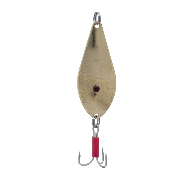 Блешня коливальна Mikado GOLDEN EYES Gold 24 г - 1 Блешня коливальна Mikado GOLDEN EYES Gold 24 г - 1