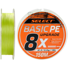 Шнур Select Basic PE 8x 150m (салат.) #1.2/0.16mm 20lb/9.3kg