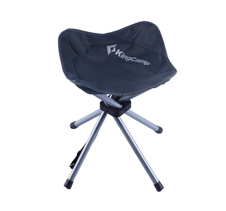 Раскладной стул KingCamp FourlegsStool 4 (KC3868) Dark grey - 1 Раскладной стул KingCamp FourlegsStool 4 (KC3868) Dark grey - 1