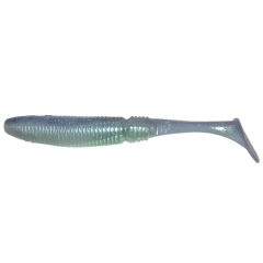 Силиконовая приманка Nomura Rolling Shad (їстівний) 75 мм 4 г. цвет 075 (sparkly blue) 10 шт.