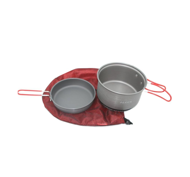 Набір посуду Alocs CW-S07 (каструля 1.7л, сковорода-кришка 19см) - 1 Набір посуду Alocs CW-S07 (каструля 1.7л, сковорода-кришка 19см) - 1