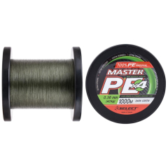 Шнур Select Master PE 1000m (темн.-зел.) 0.36mm 42kg