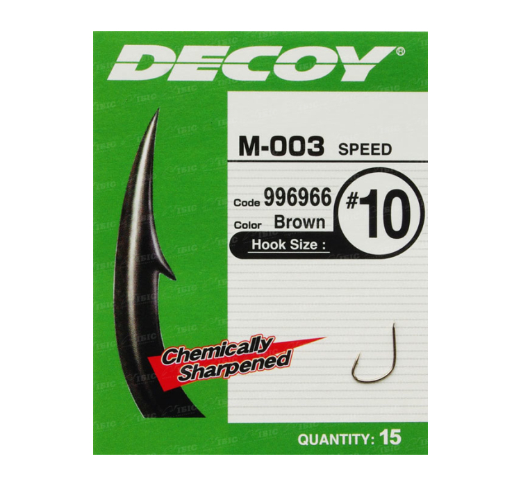 Крючок Decoy M-003 Speed #7 (15 шт/уп) - 1