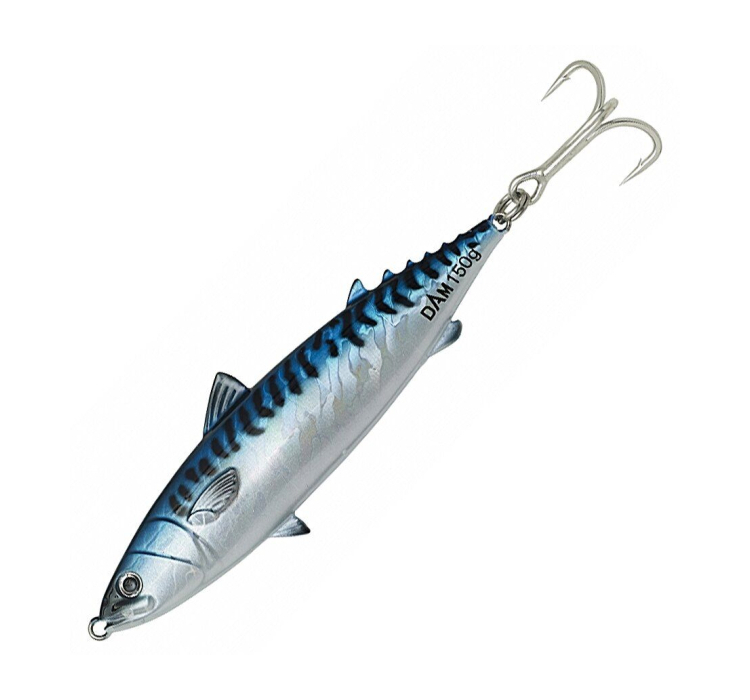 Пилькер-скумбрия DAM SALT-X pilks 150g 12,5см (blue UV - NL) - 1 Пилькер-скумбрия DAM SALT-X pilks 150g 12,5см (blue UV - NL) - 1