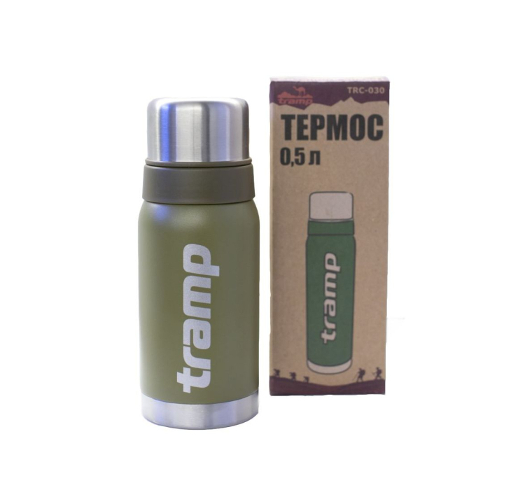 Термос 0,5л Tramp TRC-030-olive - 4 Термос 0,5л Tramp TRC-030-olive - 4